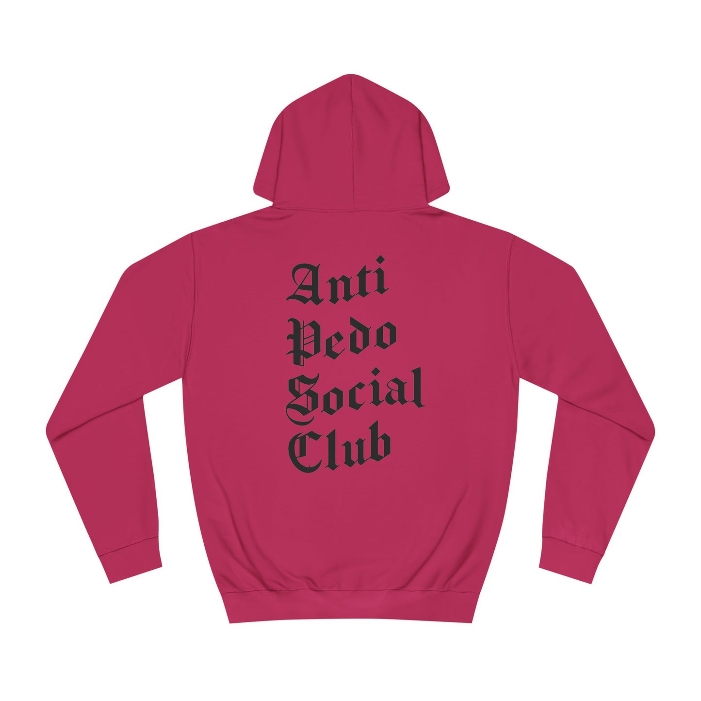 Anti pedo social club hoodie