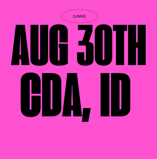 August 30th - Coeur D'alene, Idaho
